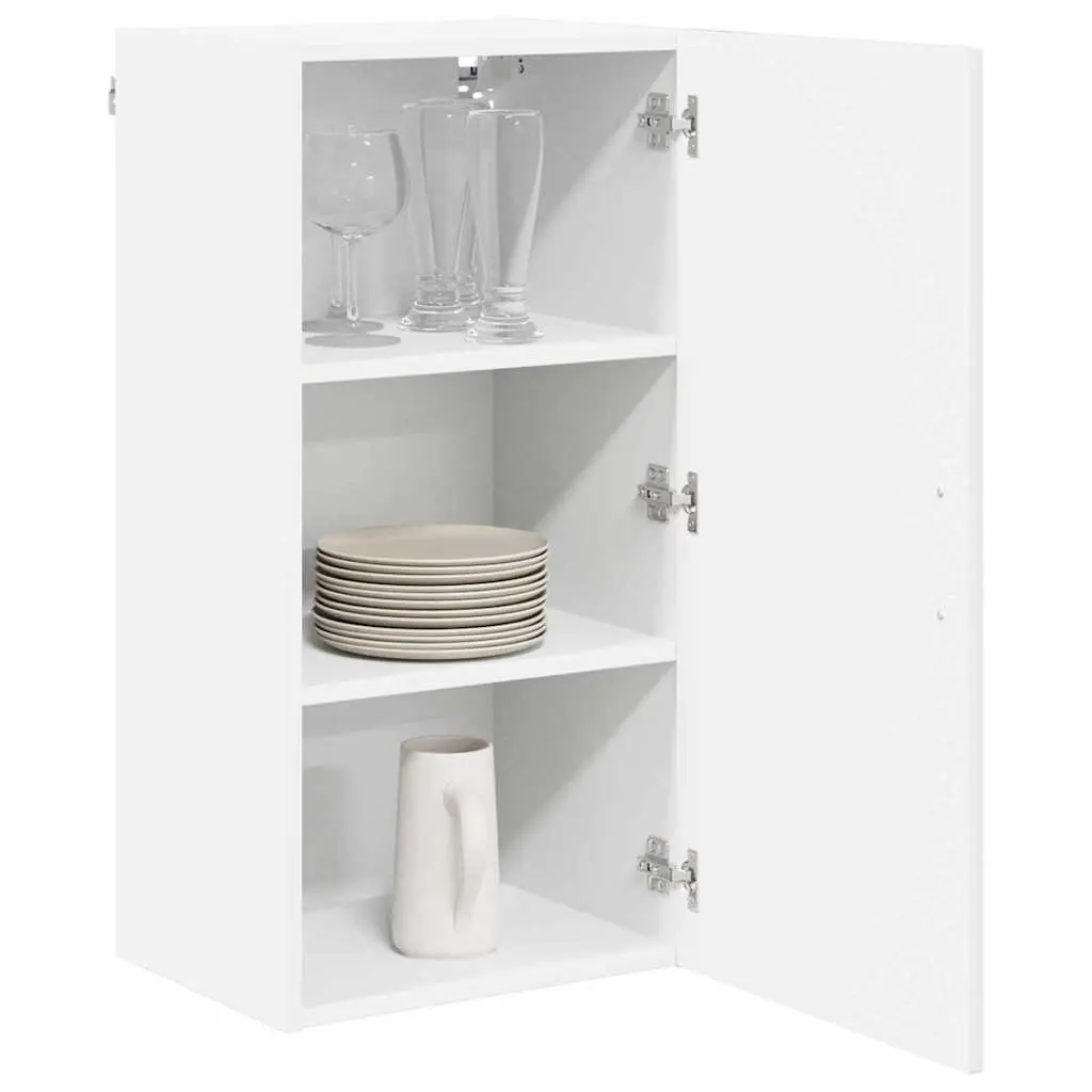 Wall Cabinet High Gloss White Kitchen Storage Unit Engineered Wood 40x31x80cm