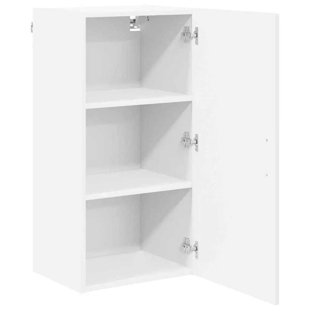 Wall Cabinet High Gloss White Kitchen Storage Unit Engineered Wood 40x31x80cm
