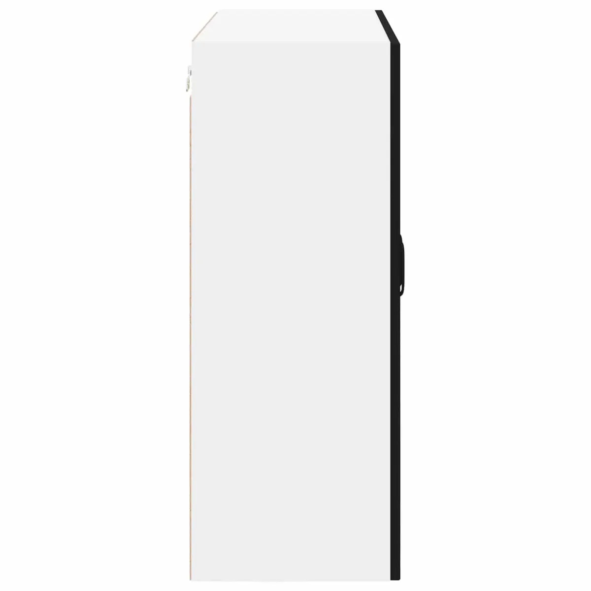 Wall Cabinet Engineered Wood Black 80x31x80cm