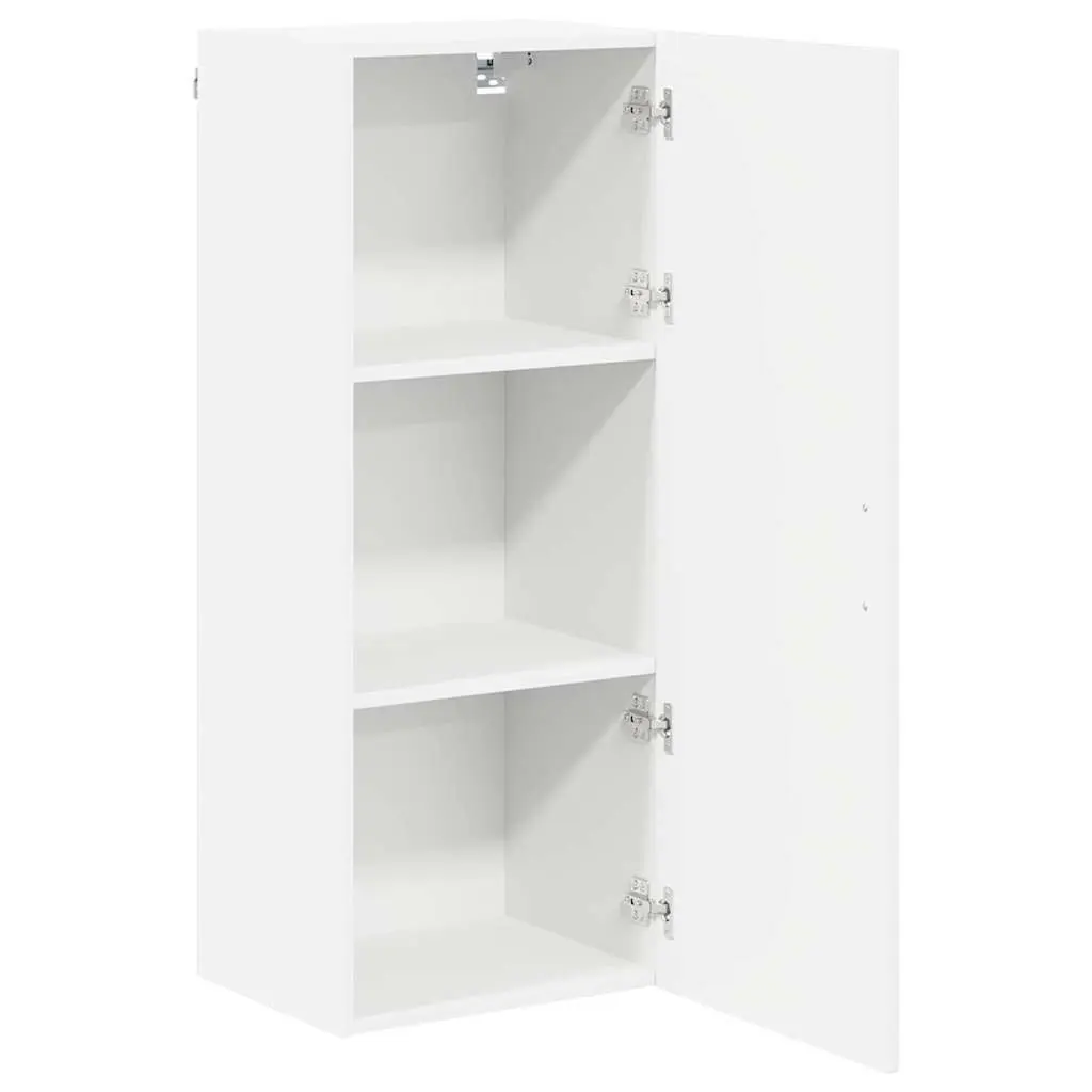 Wall Cabinet High Gloss White Modern 40 x 31 x 100 cm
