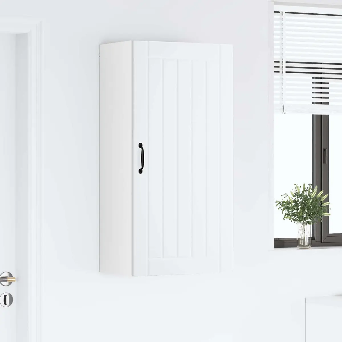 Kitchen Storage White Dishwasher Panel Engineered Wood 50x31x100cm