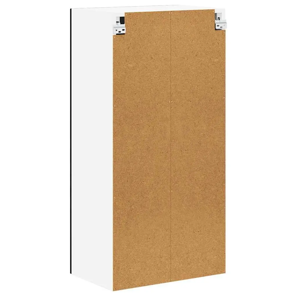 Wall Cabinet Engineered Wood Kitchen Storage Dishwasher Panel Black 50x31x100cm