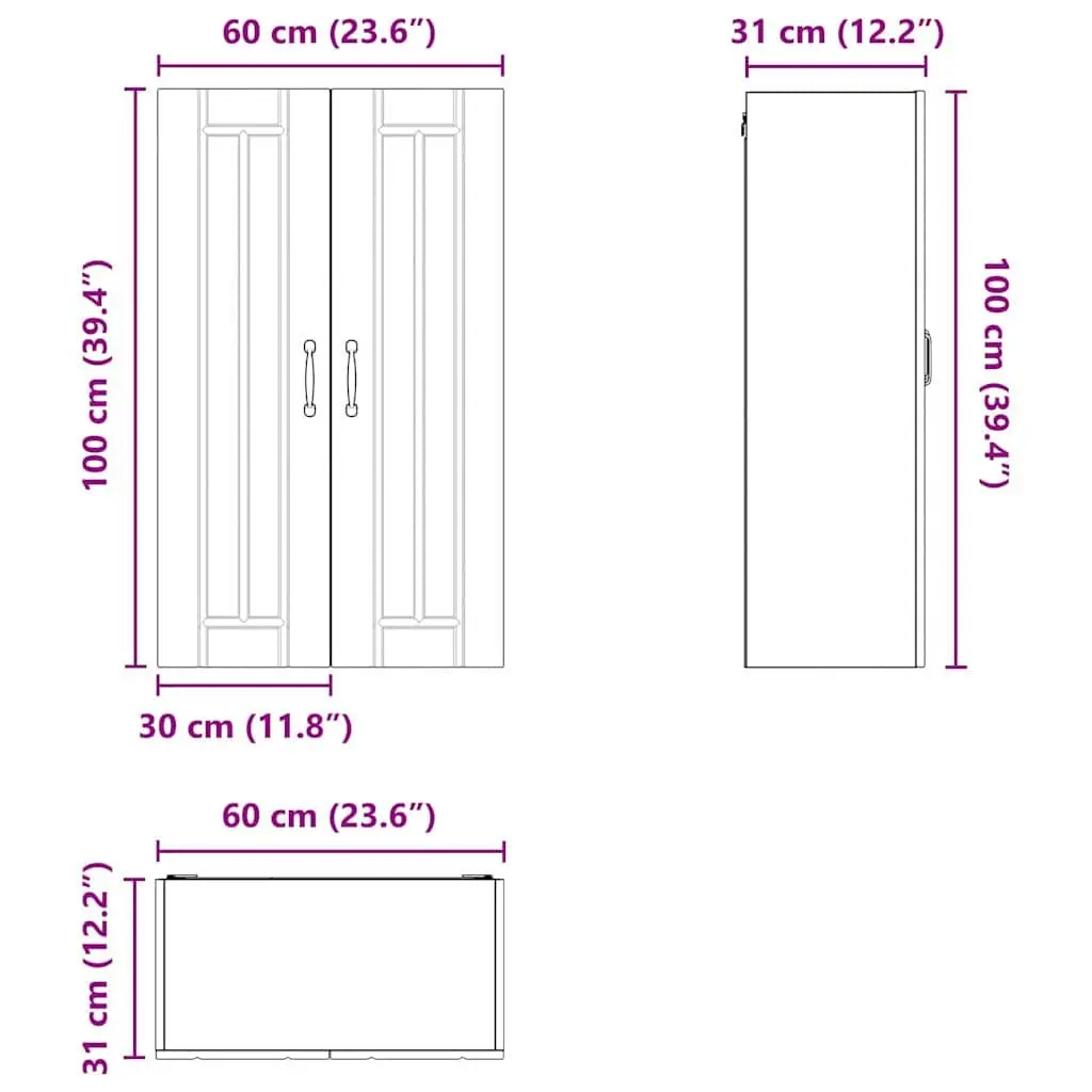 Wall Cabinet for Kitchen Storage