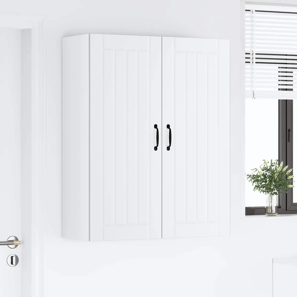 Dishwasher Panel Engineered Wood Modern White 80 x 31 x 100 cm