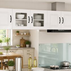 Upgrade Your Kitchen with the PORTO Wall Glass Cabinet