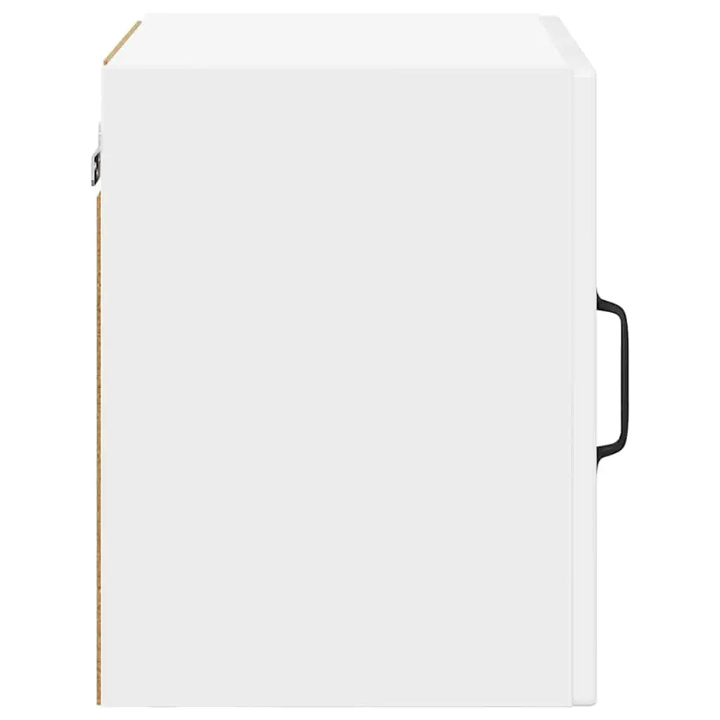High Gloss White Wall-mounted Kitchen Storage Cabinet 40x31x40cm 2 Piece