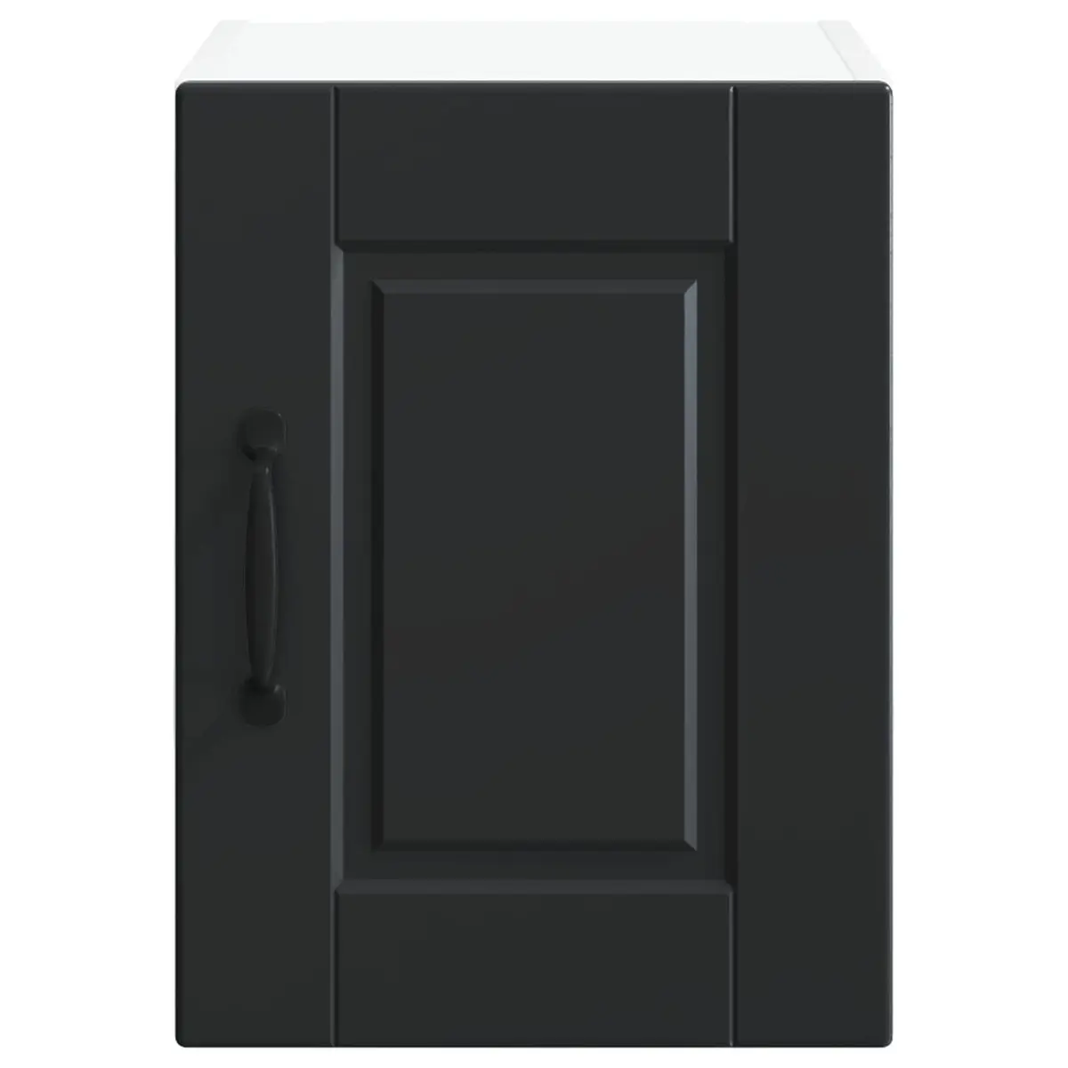 Kitchen Cabinet Wall-Mounted Black Engineered Wood 30x31x40cm