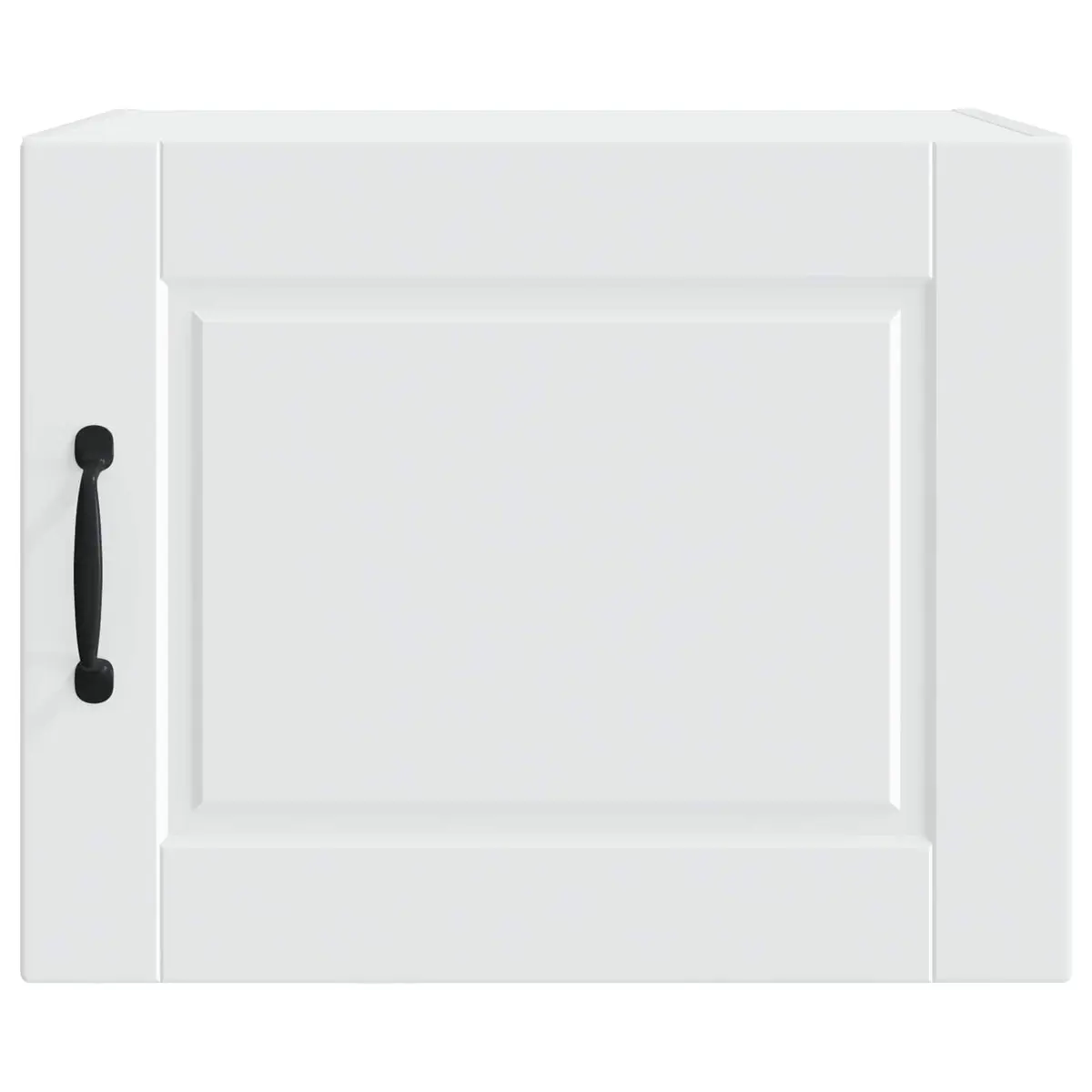 Kitchen Storage Cabinet Set of 2 White 50 x 31 x 40 cm Engineered Wood Wall Mounted