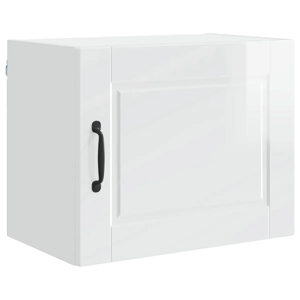 Wall Cabinet High Gloss White Engineered Wood 50 x 31 x 40 cm