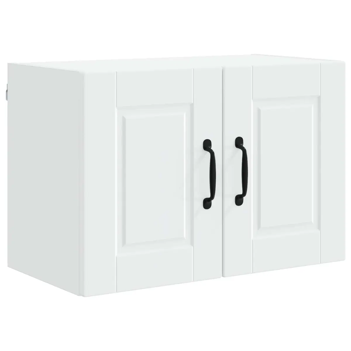 Wall Cabinet White Engineered Wood Kitchen Storage 60x31x40cm