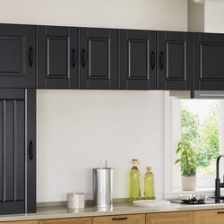 Your Friendly Black Wall Cabinet for Kitchen Needs