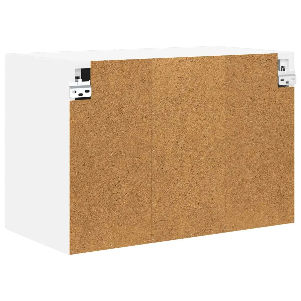 Wall Cabinet PORTO 60 x 31 x 40 cm High Gloss White Kitchen Storage Shelves