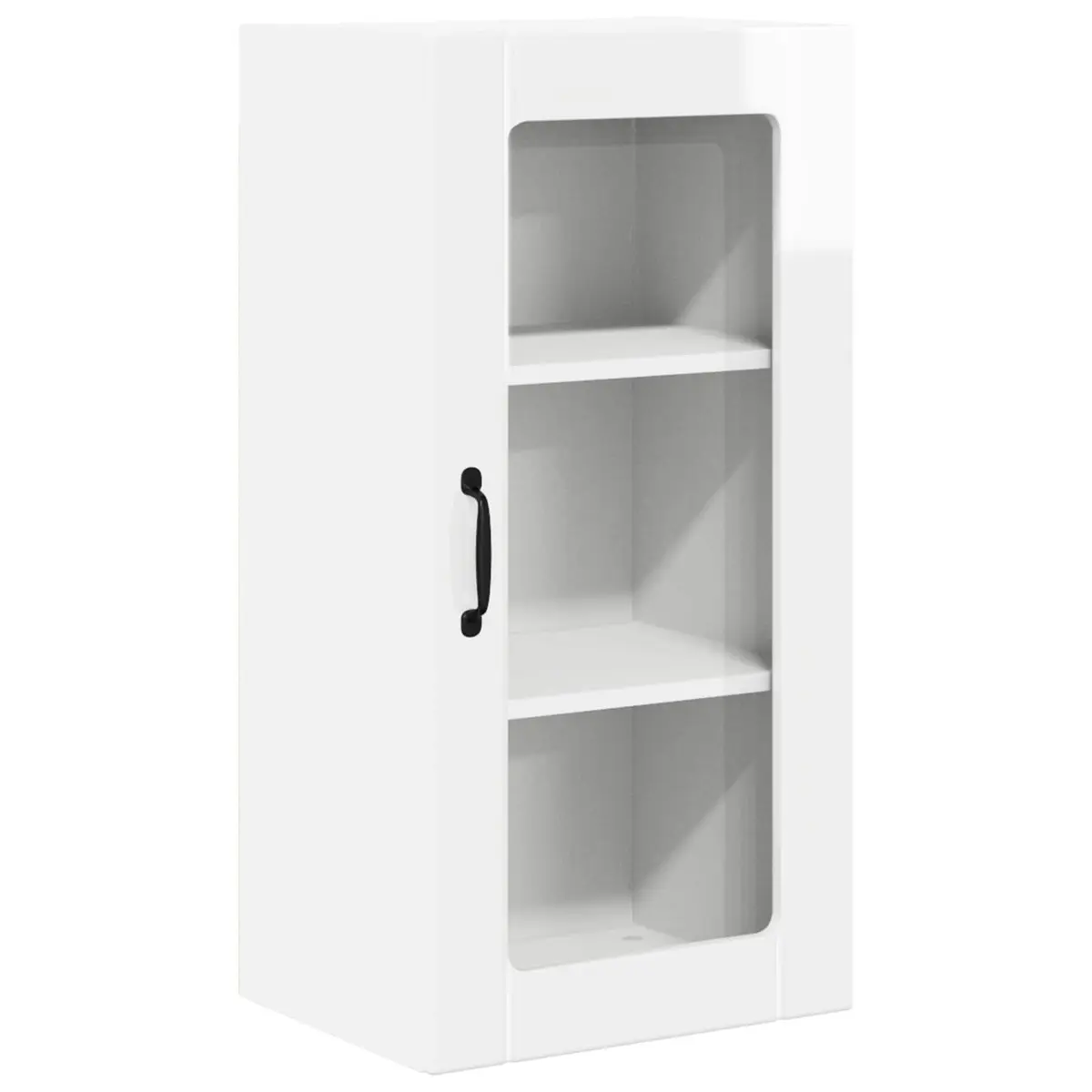 Wall Mounted Kitchen Cabinet High Gloss White 40 x 31 x 80 cm