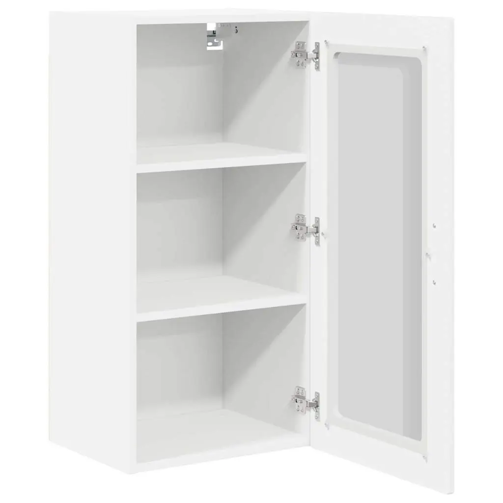 Wall Mounted Kitchen Cabinet High Gloss White 40 x 31 x 80 cm