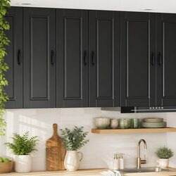 Your Perfect Kitchen Companion: Wall Cabinet in Black