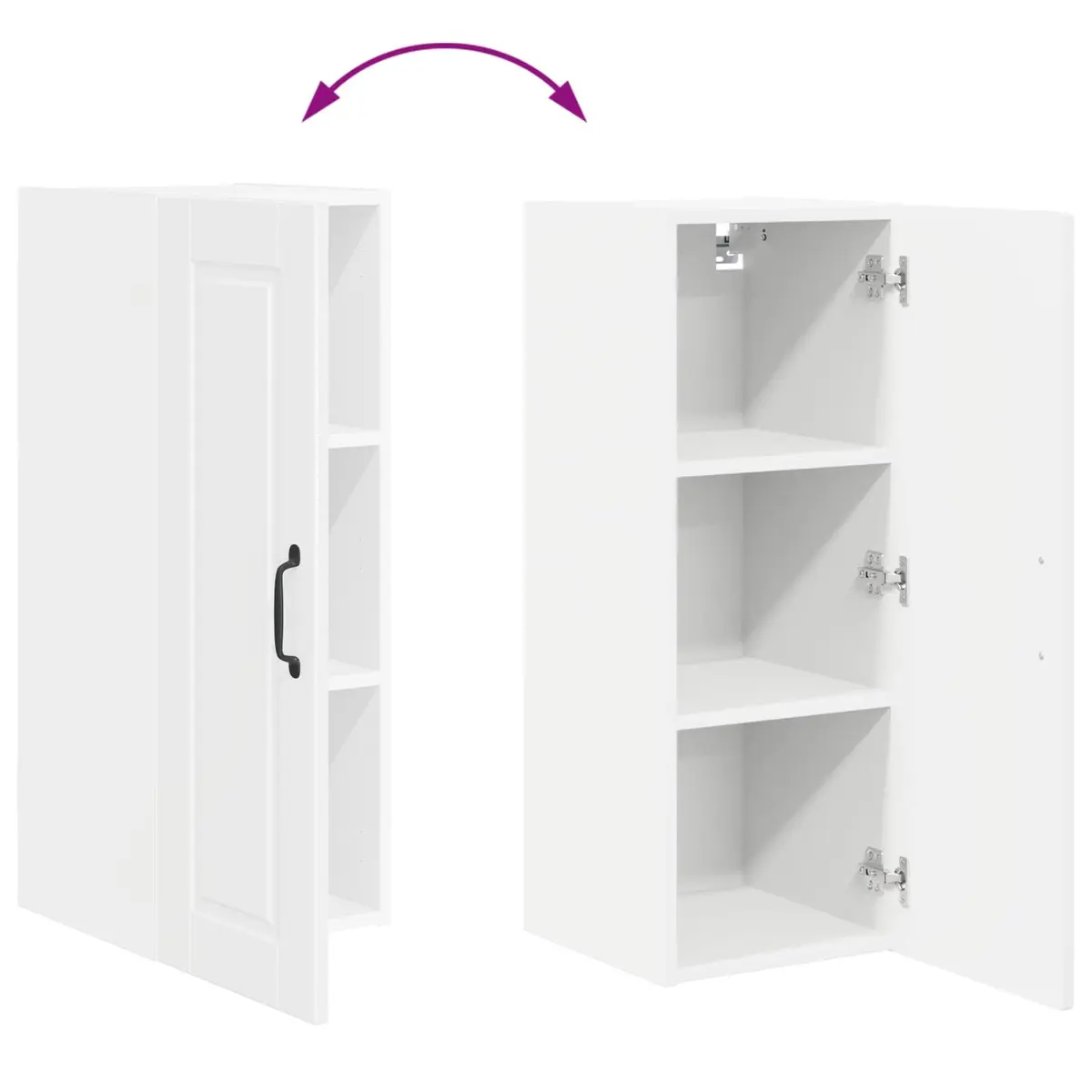 Wall-Mounted Storage Cabinet for Kitchens
