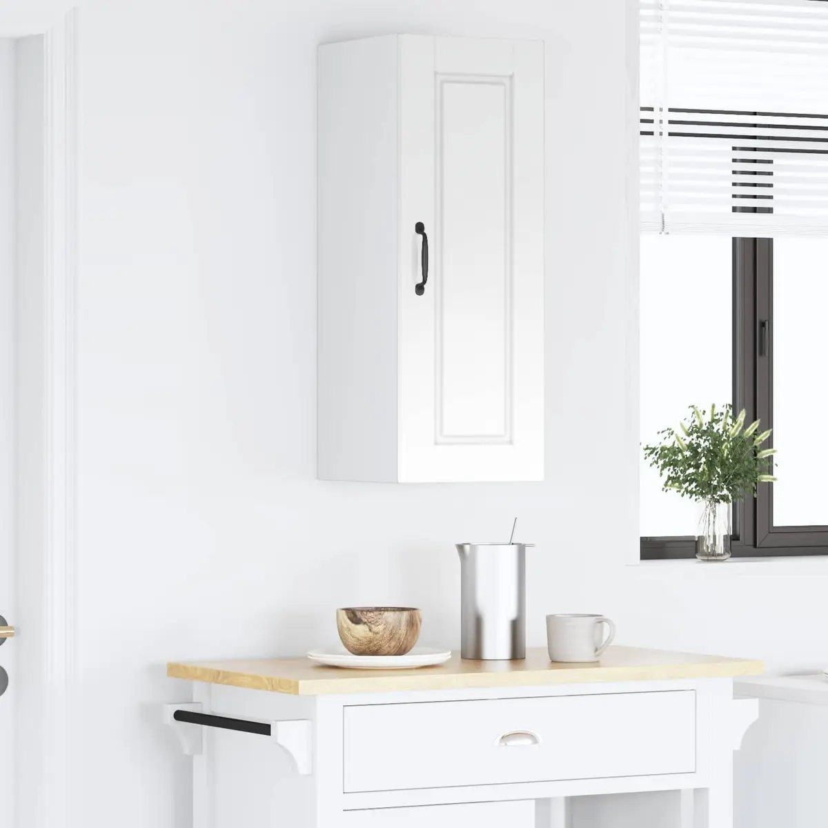 Wall-Mounted Storage Cabinet for Kitchens