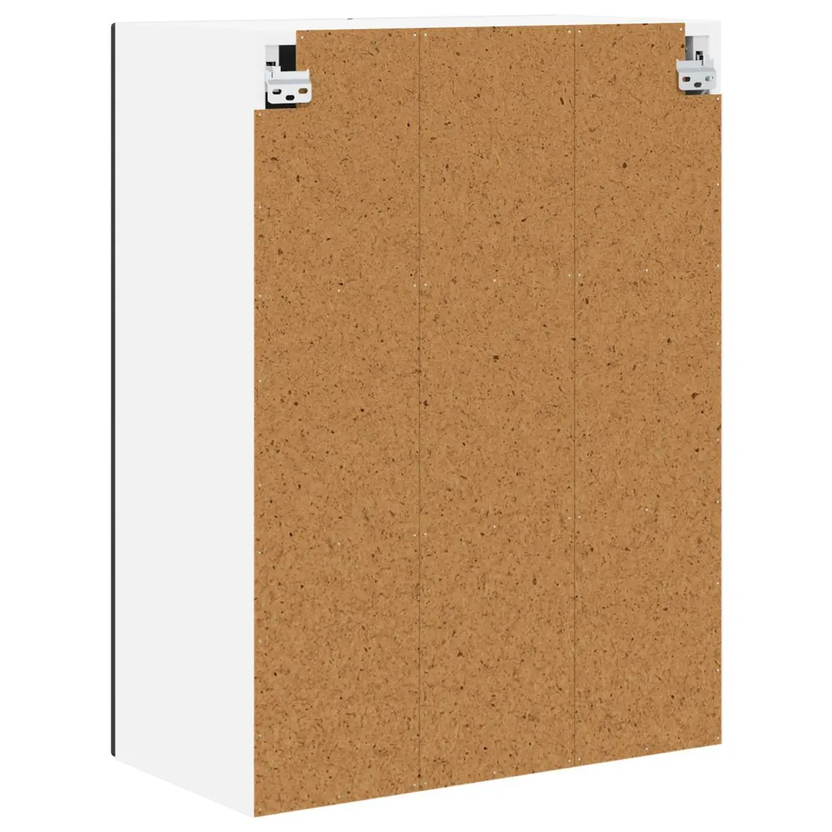 Wall Cabinet Engineered Wood Black 60x31x80cm