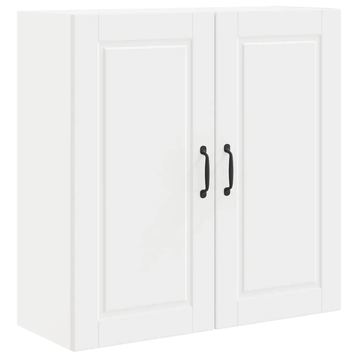 Wall Cabinet White Engineered Wood 80 x 31 x 80 cm