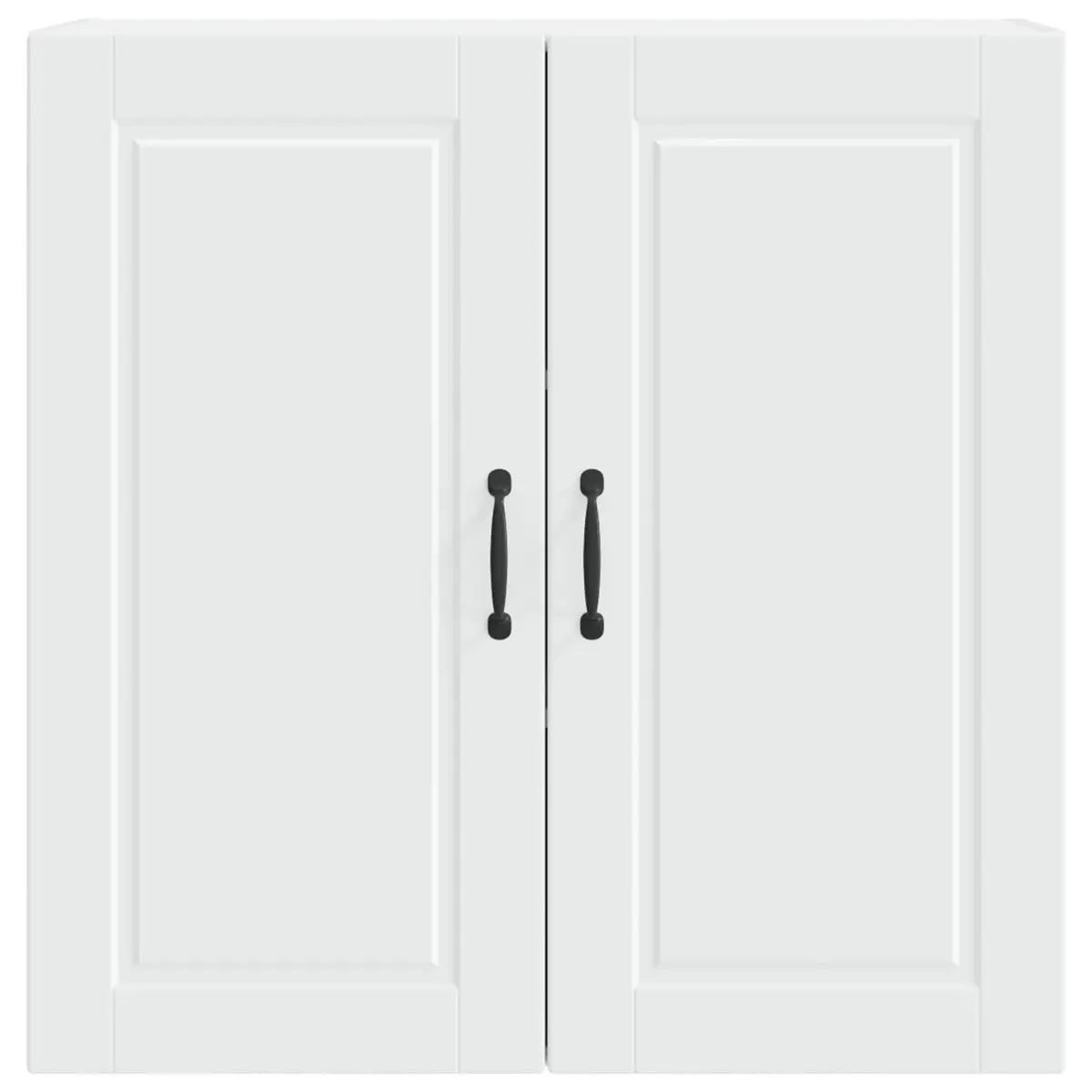 Wall Cabinet White Engineered Wood 80 x 31 x 80 cm