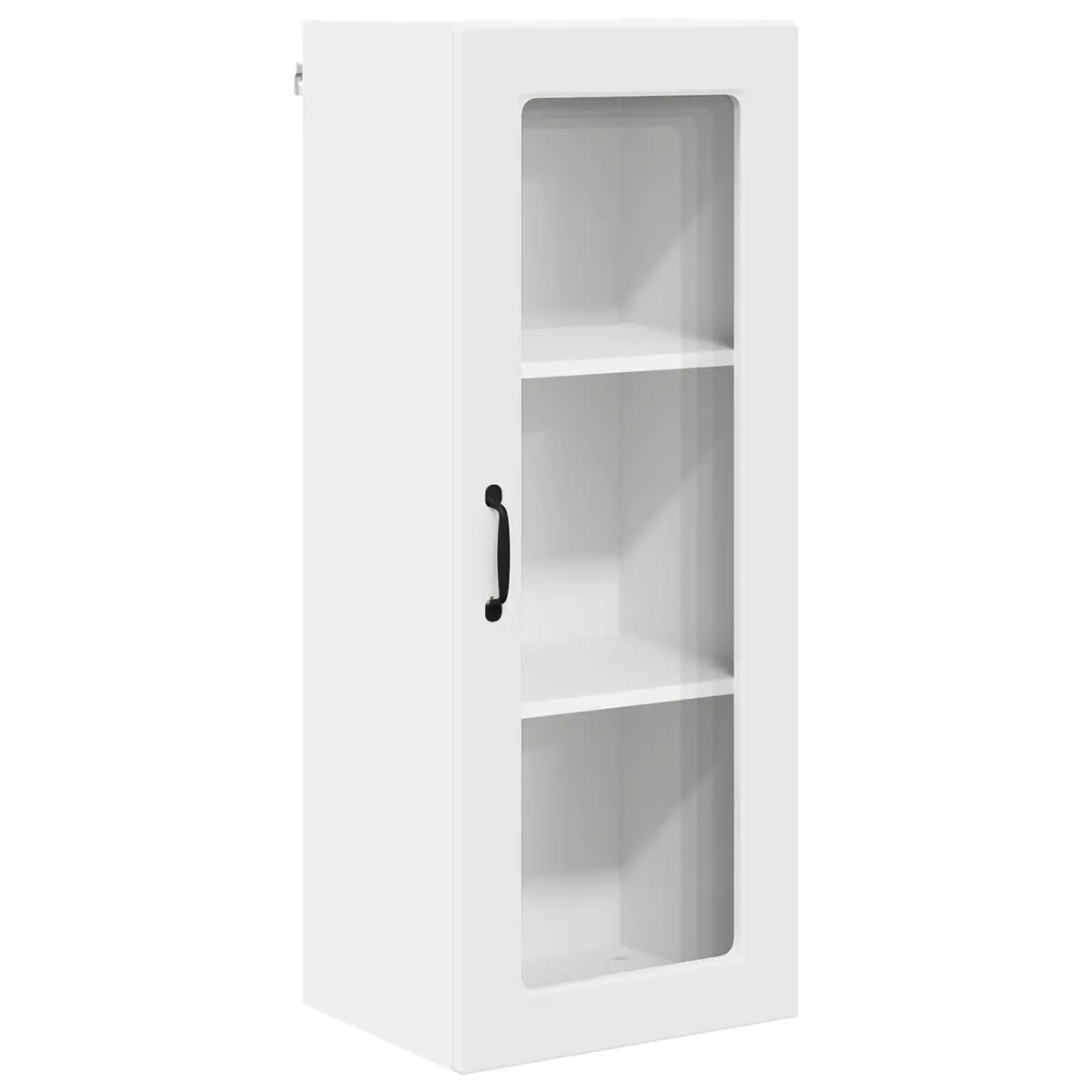 Wall-Mounted Kitchen Cabinet White Engineered Wood 40x31x100cm