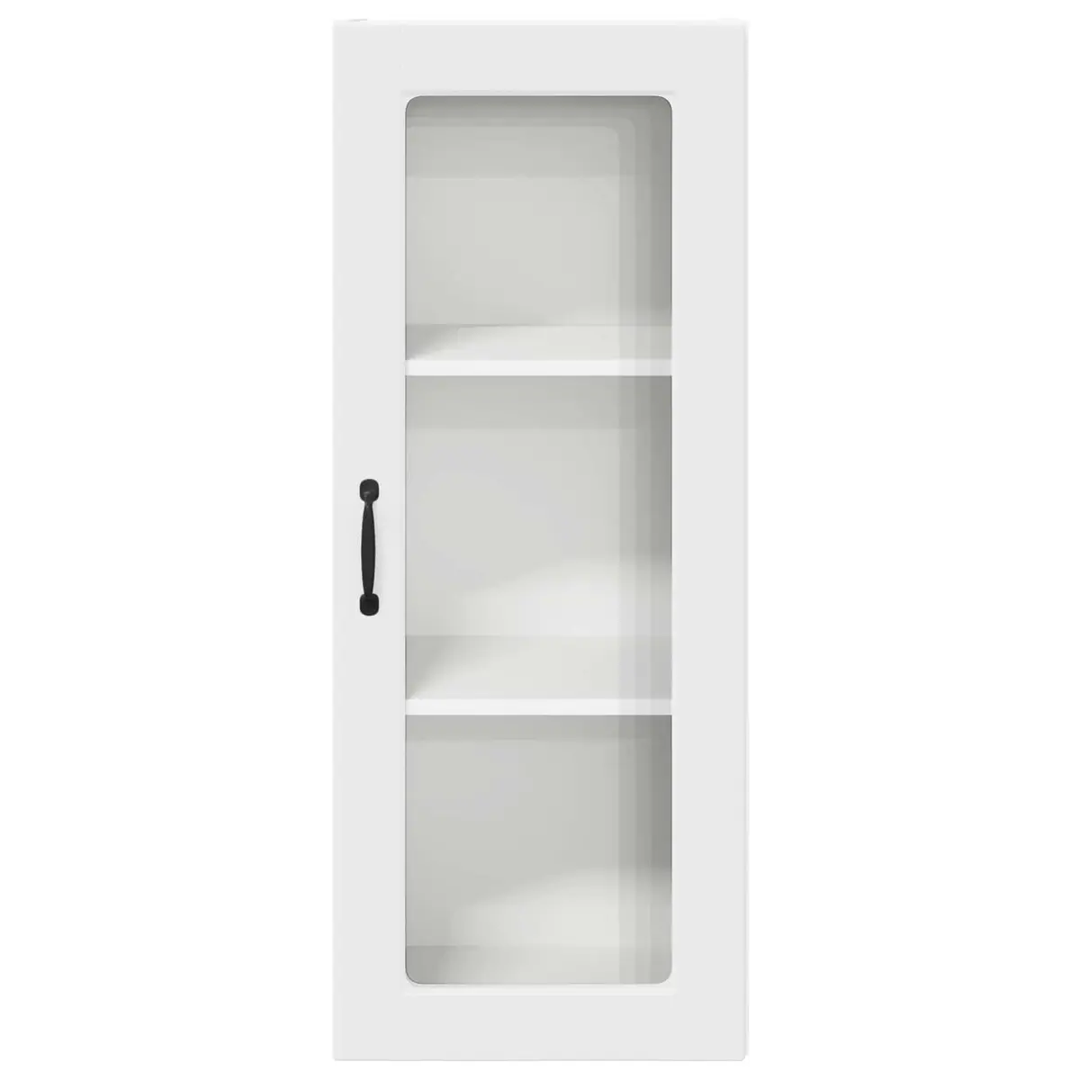 Wall-Mounted Kitchen Cabinet White Engineered Wood 40x31x100cm