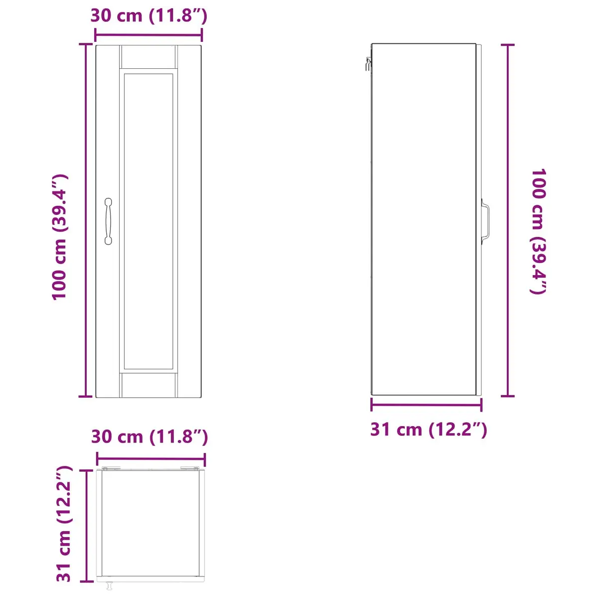 Wall Cabinet for Organized Kitchen Living