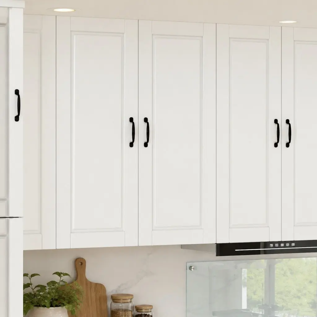 Wall Cabinet White Engineered Wood 40 x 31 x 100 cm