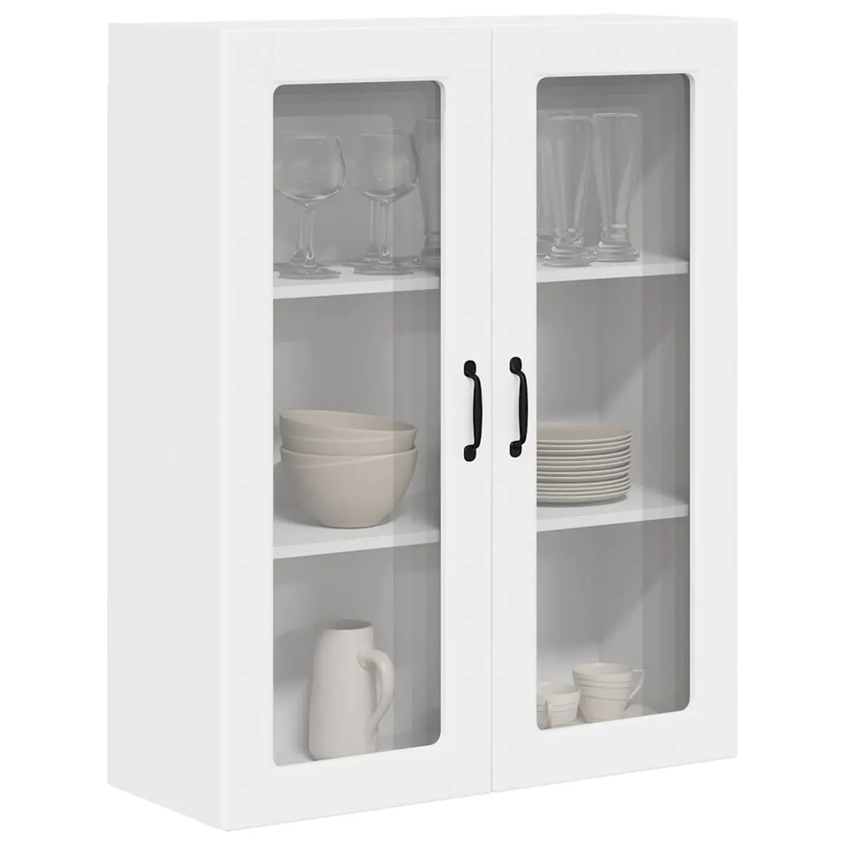 White Wall-Mounted Cabinet