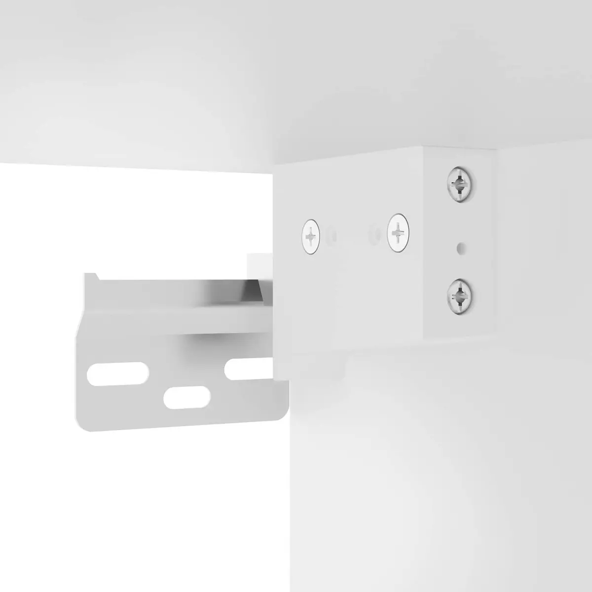White Wall-Mounted Cabinet