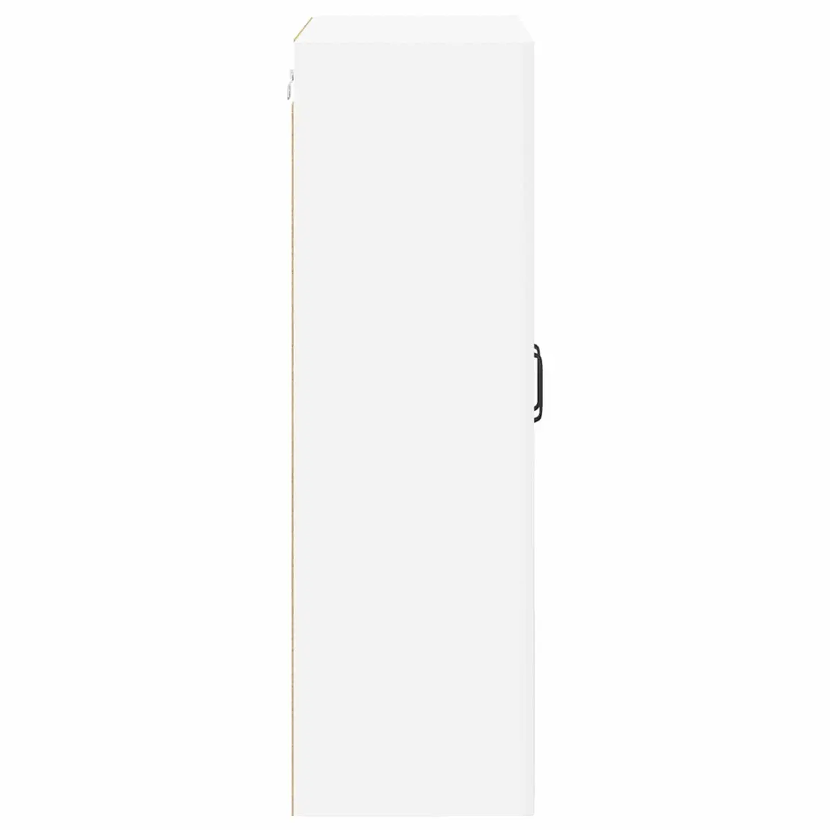 Kitchen Cabinet Wall-Mounted White Glass Front 60x31x100cm Engineered Wood Storage