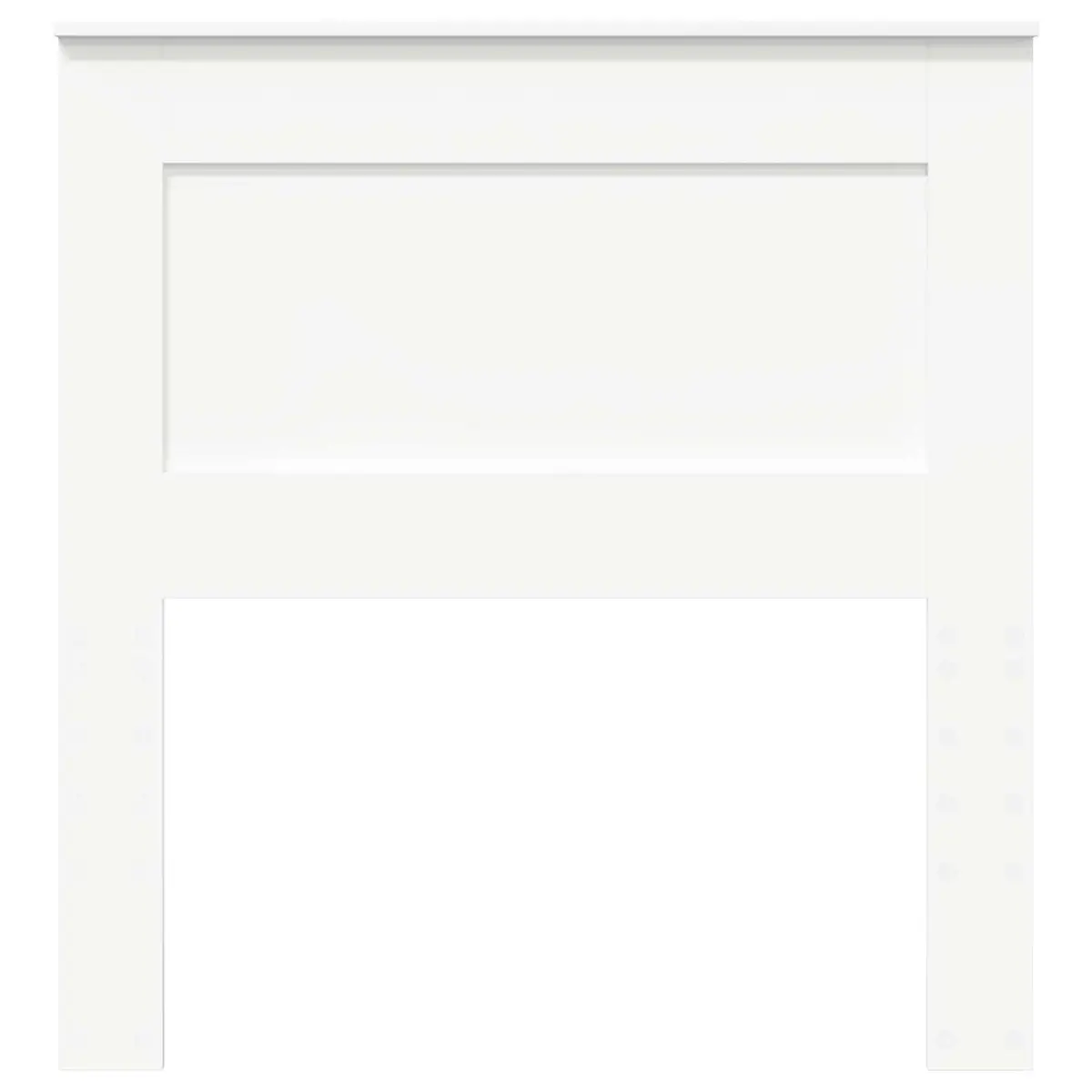 White Headboard 90cm Modern Bedroom Furniture Engineered Wood Wall Mount