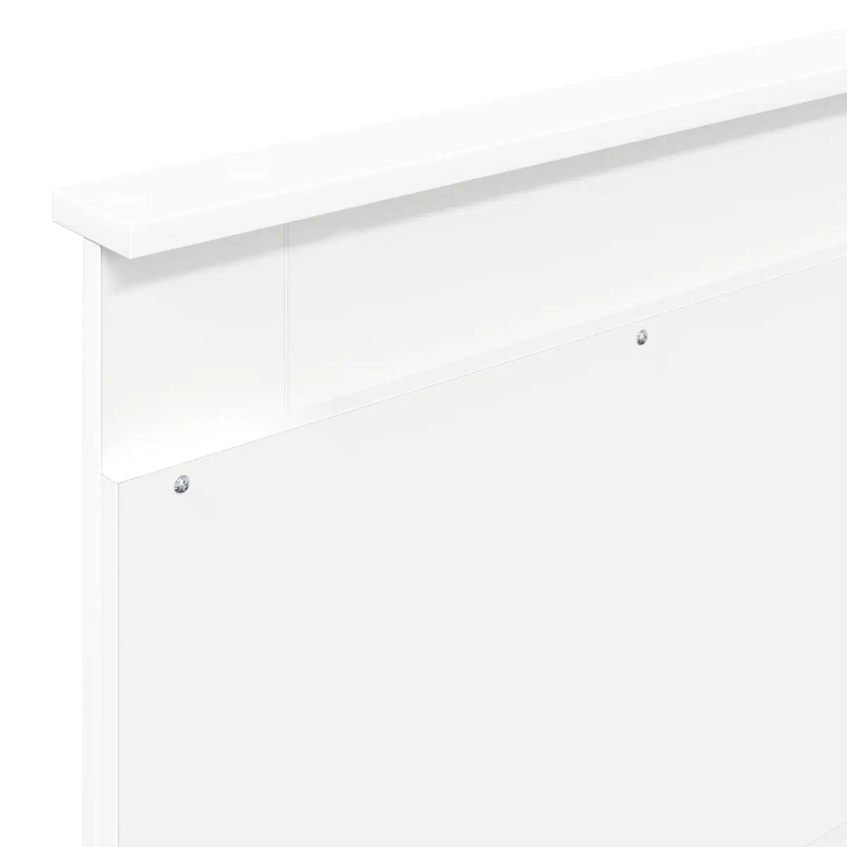 White Headboard 90cm Modern Bedroom Furniture Engineered Wood Wall Mount