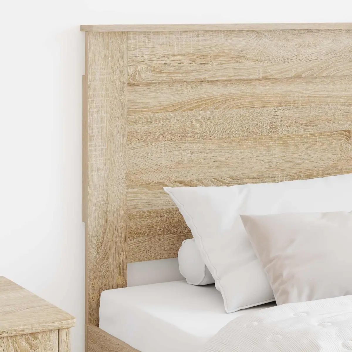 Headboard Modern Engineered Wood 90cm Brown Sonoma Oak Bedroom Furniture