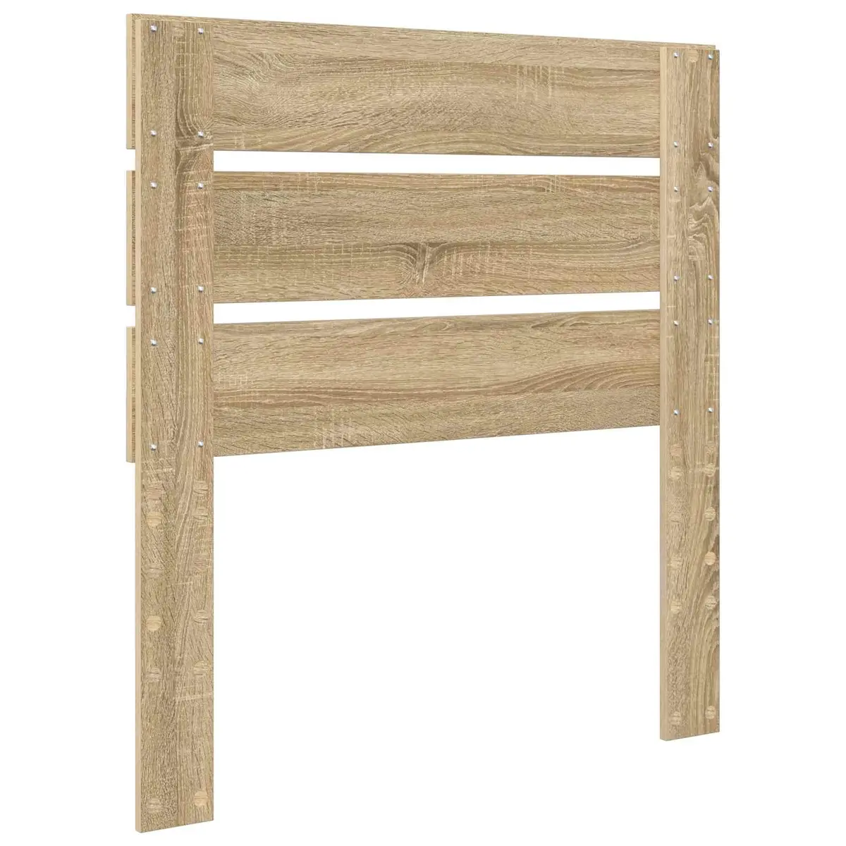 Headboard Rectangular Modern Bedroom Furniture Engineered Wood Brown Sonoma Oak