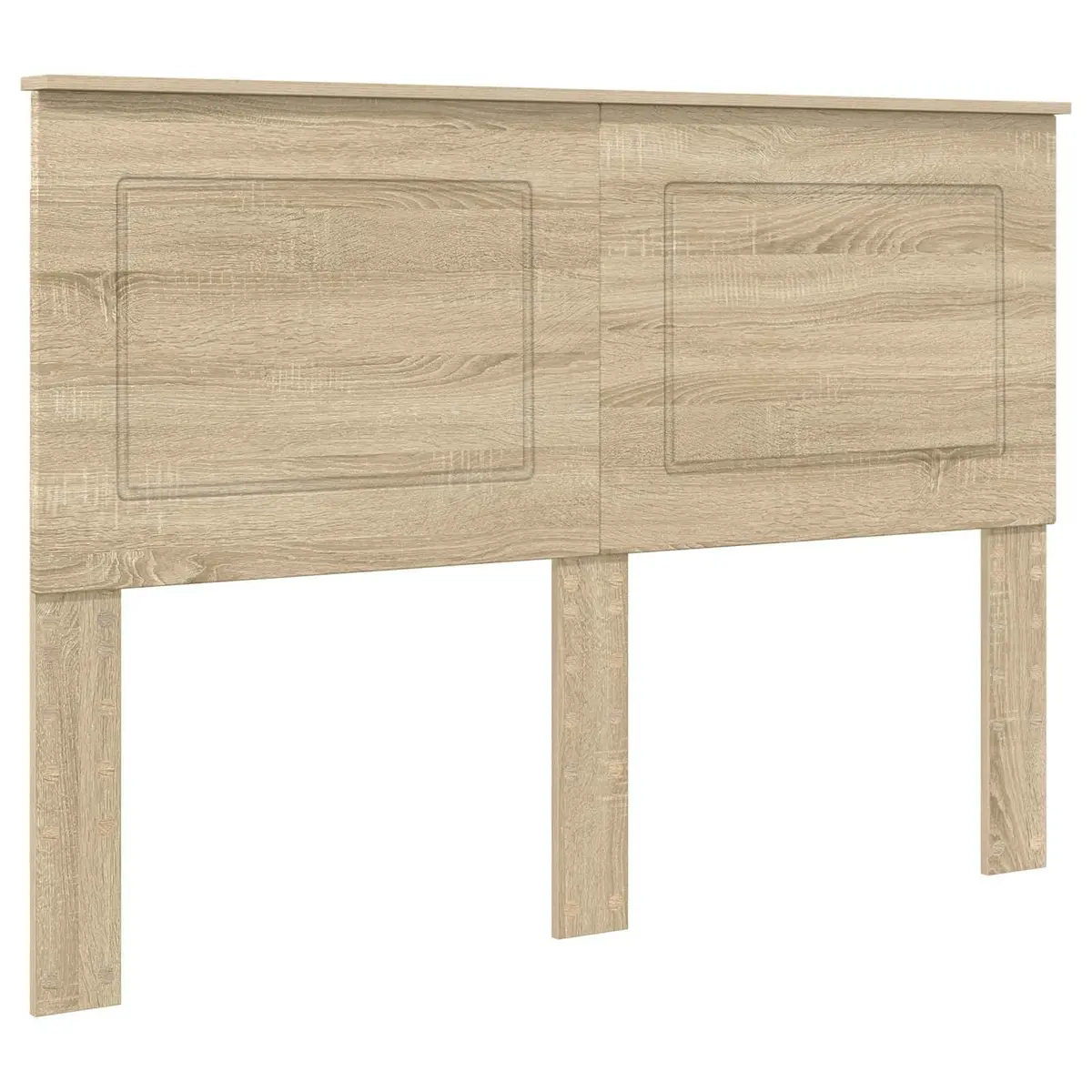 Headboard Adjustable Height 100 cm Wall-Mounted Engineered Wood Bedroom Furniture