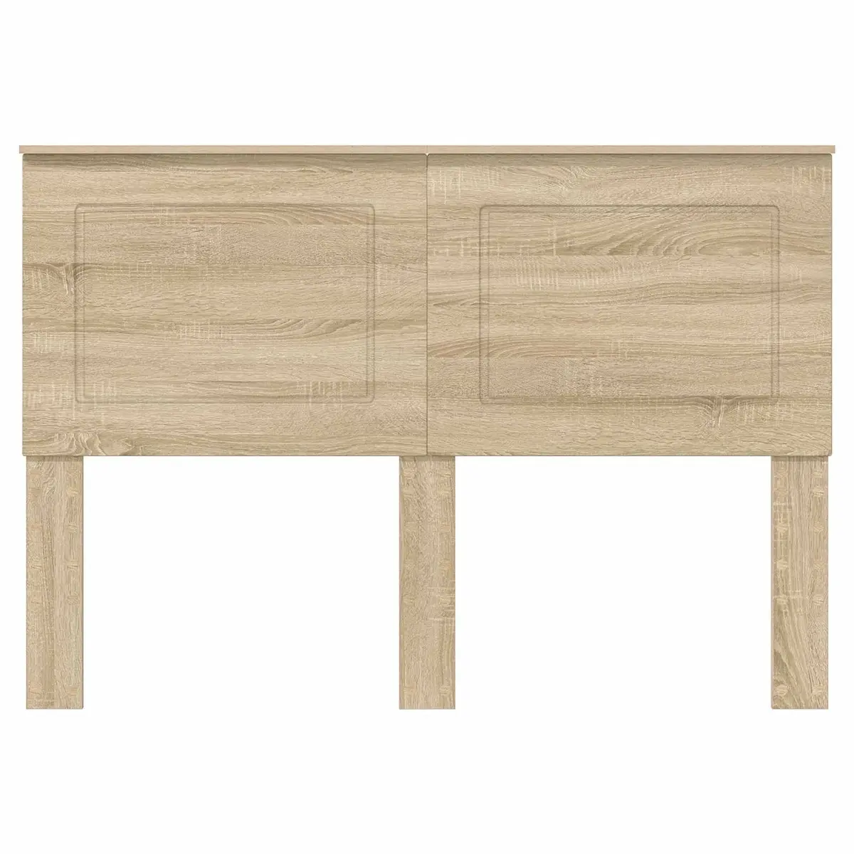 Headboard Adjustable Height 100 cm Wall-Mounted Engineered Wood Bedroom Furniture