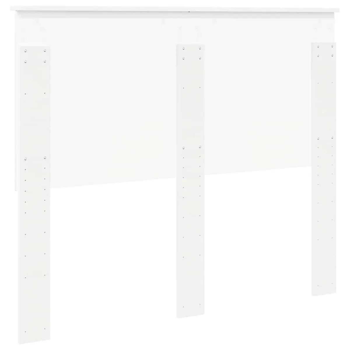 White Engineered Wood Headboard Modern Minimalist Design Bedroom Furniture 135cm