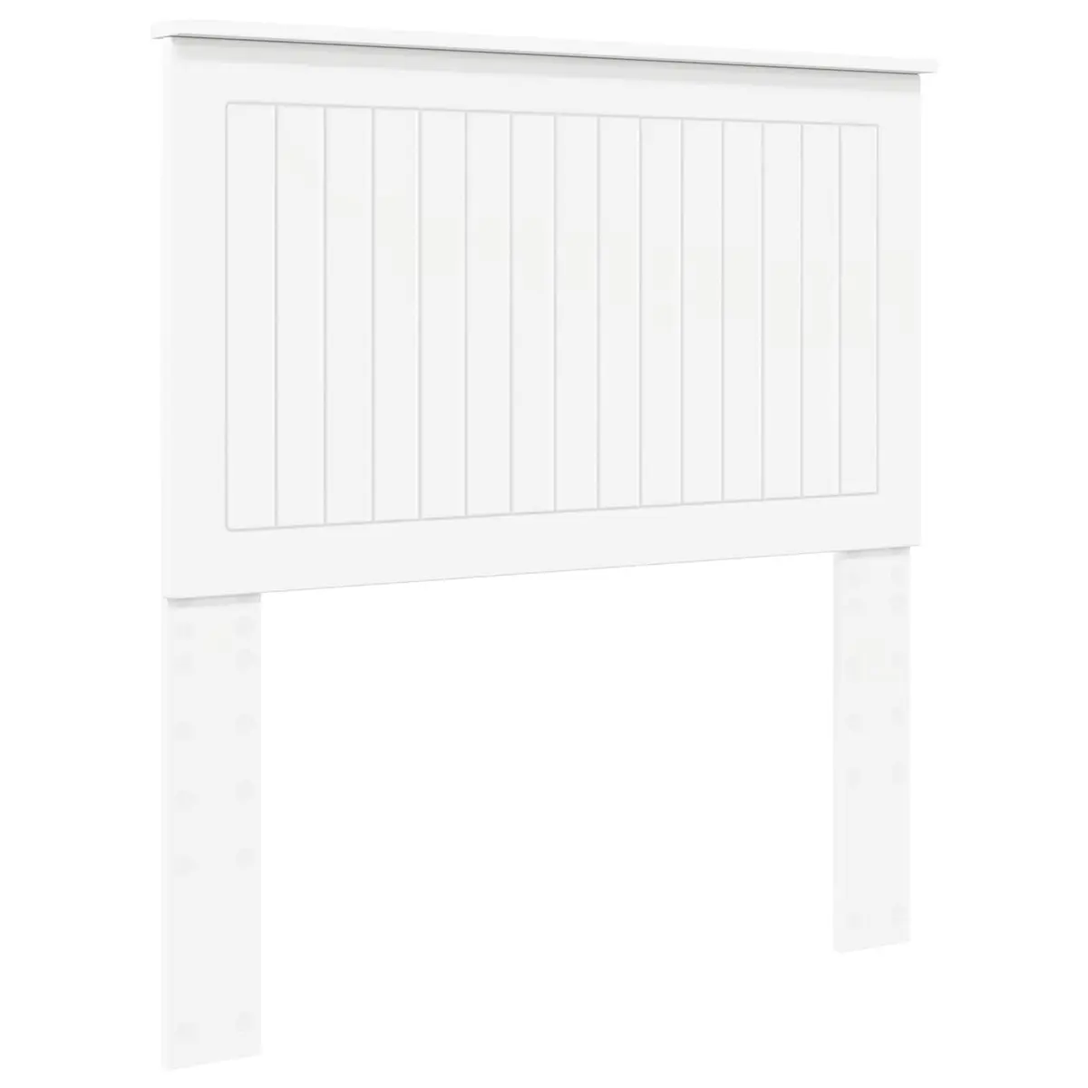 White Headboard 90cm Modern Bedroom Engineered Wood Contemporary Minimalist