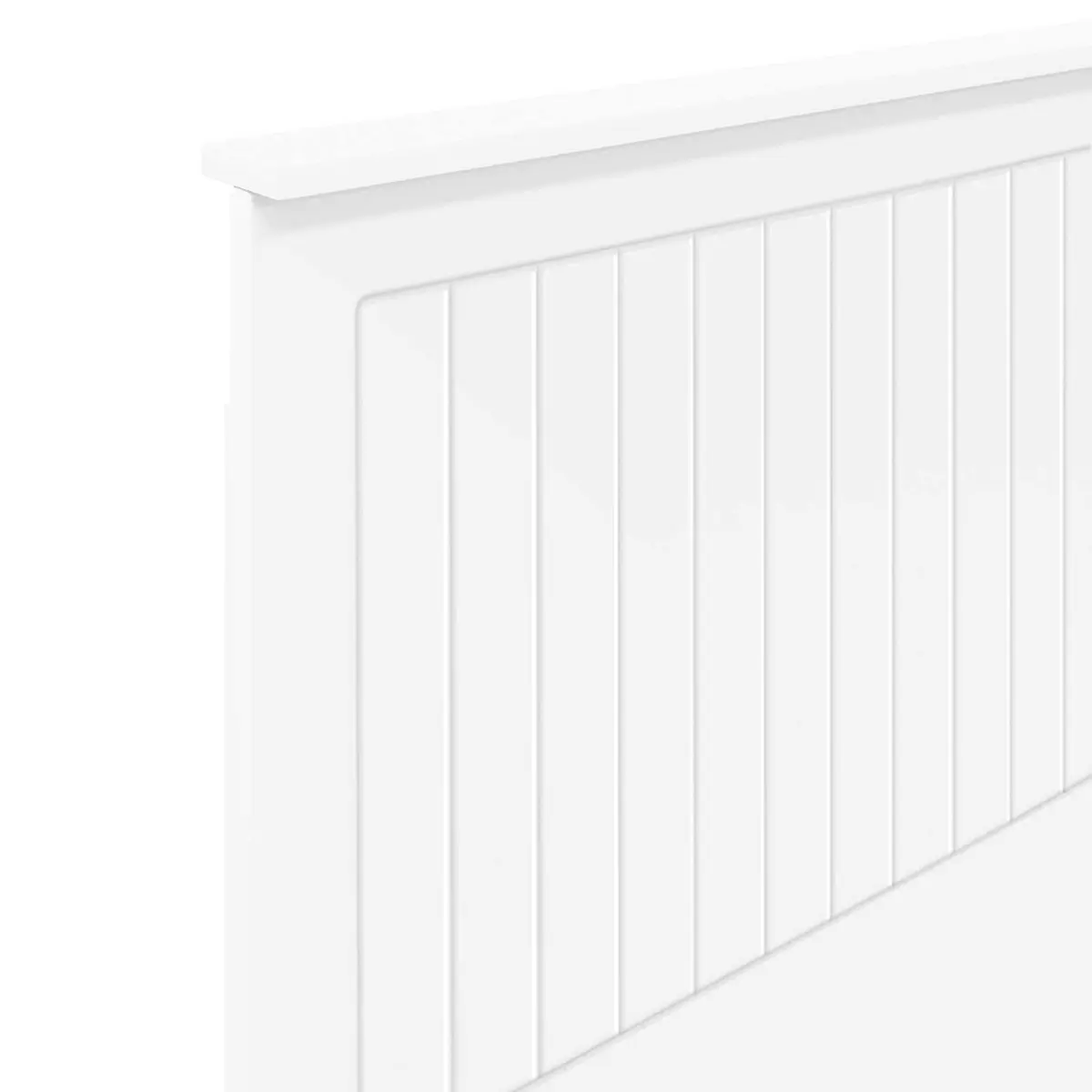 White Headboard 90cm Modern Bedroom Engineered Wood Contemporary Minimalist
