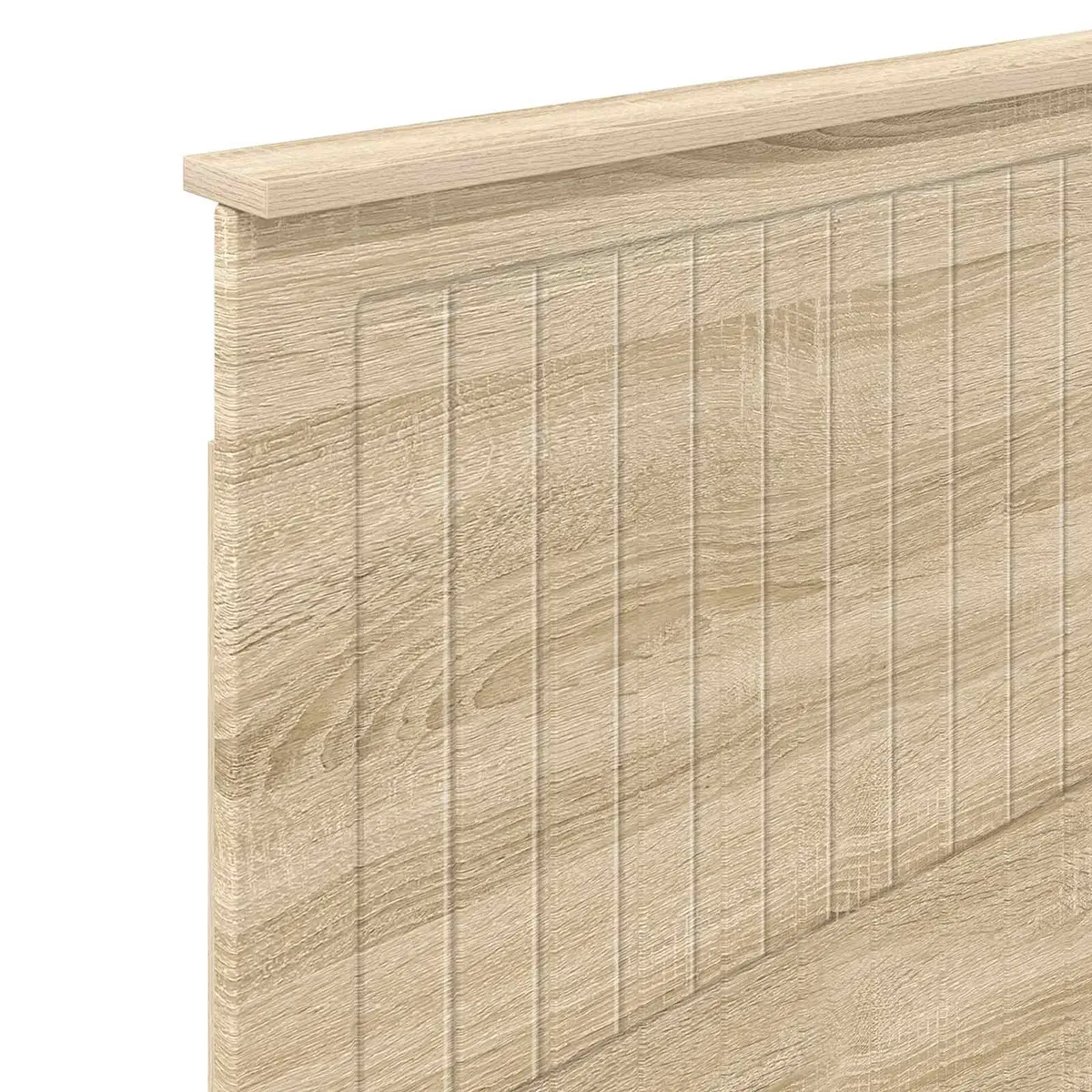 Headboard Minimalist Rectangular 90cm Engineered Wood Brown Sonoma Oak Style