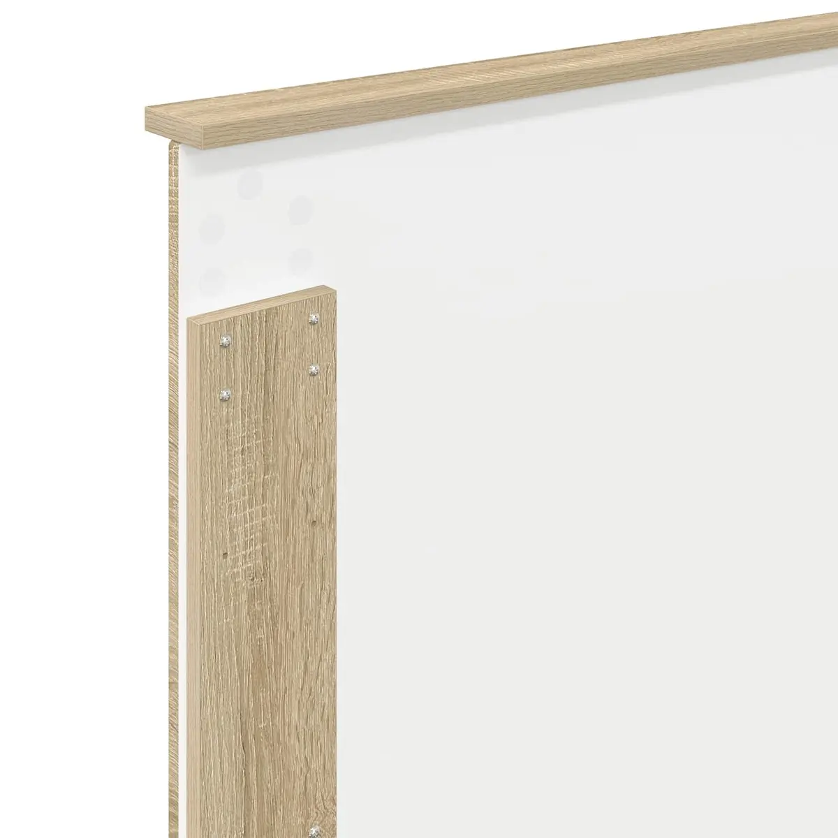Headboard Minimalist Rectangular 90cm Engineered Wood Brown Sonoma Oak Style