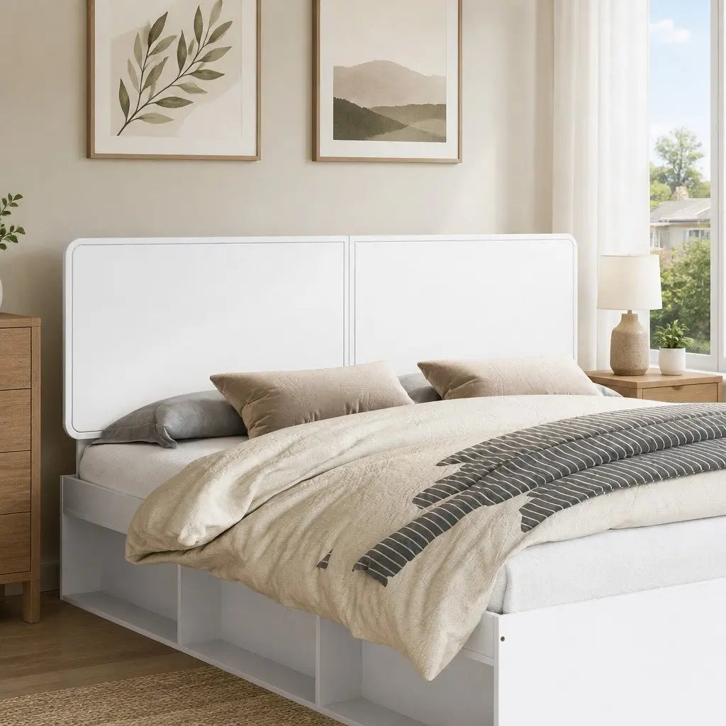 White Headboard