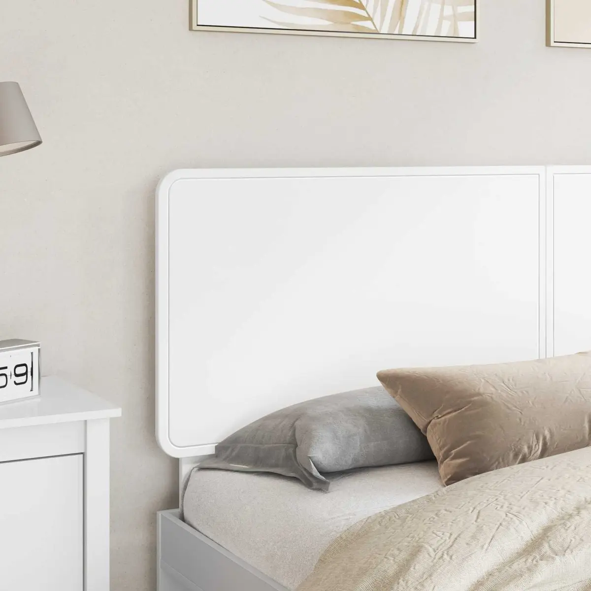 White Headboard