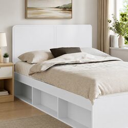 Your Ideal White Engineered Wood Headboard Awaits