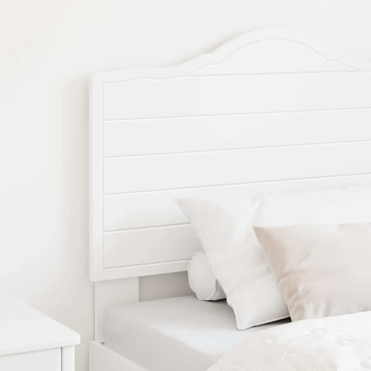 White Modern Headboard