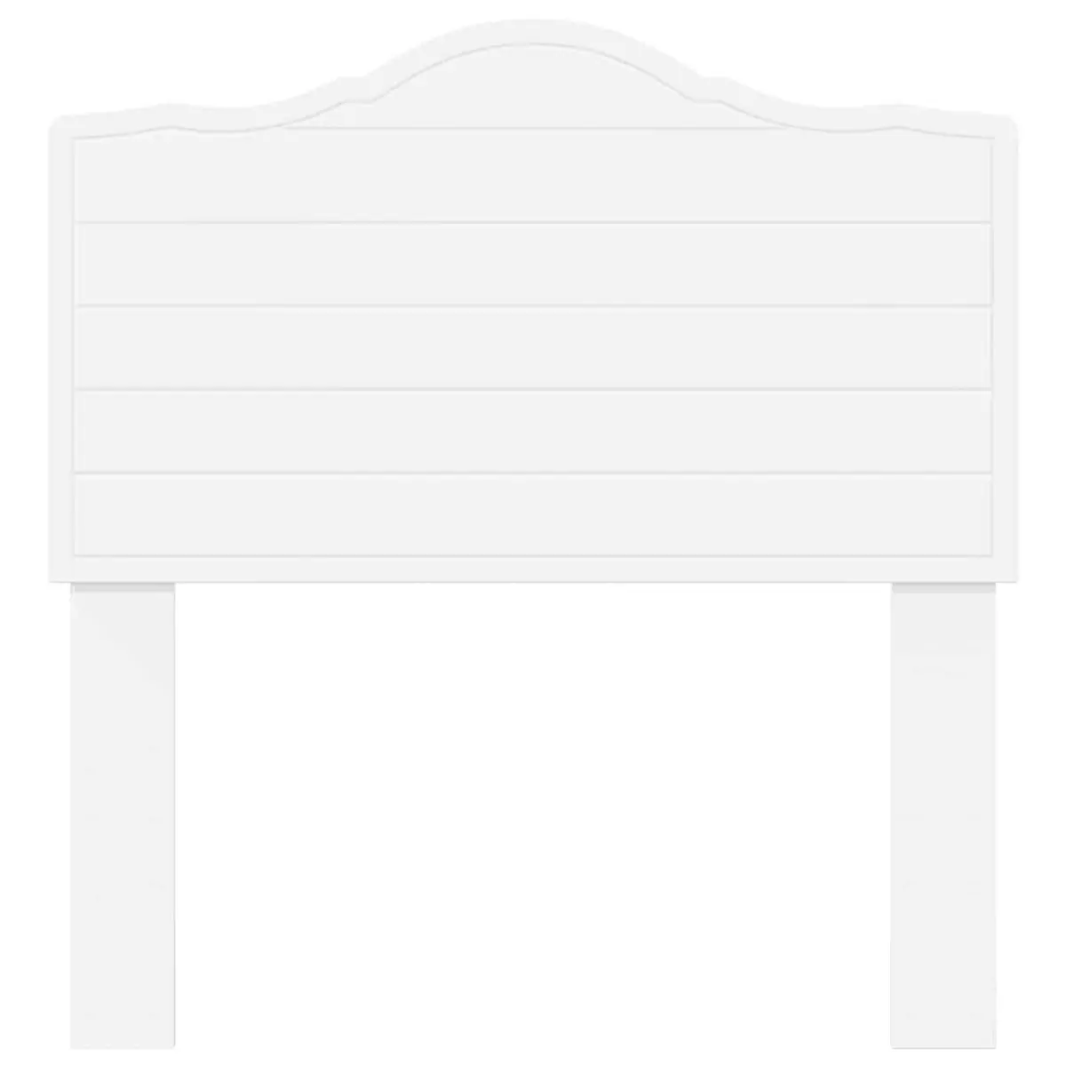 White Modern Headboard
