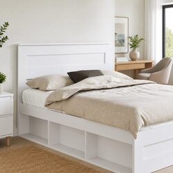Your Perfect White Engineered Wood Headboard Awaits