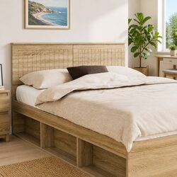 Friendly Brown Headboard for Your Stylish Bedroom