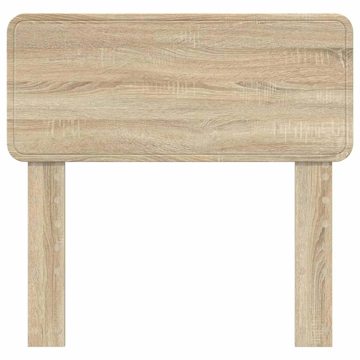 Headboard Sonoma Oak Engineered Wood Brown Modern Minimalist Bedroom Furniture